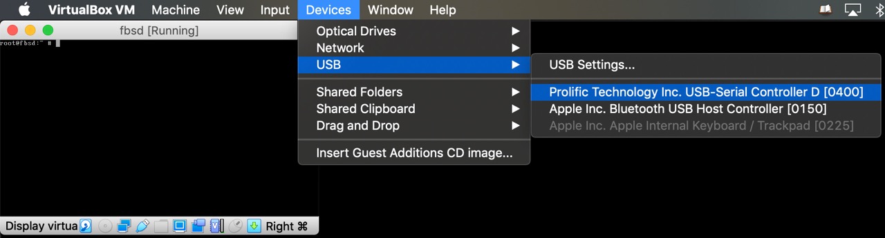 03 pass usb device into virtual machine